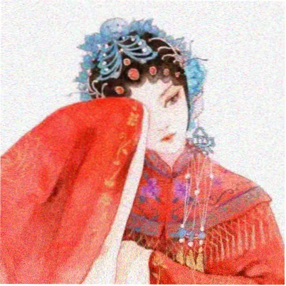 观众头像：戴耳机的插画人物